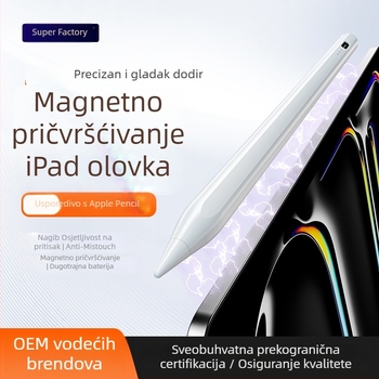 Stylus za iPad sa tri LED indikatora napajanja — magnetski kapacitivan olovka za crtanje i pisanje