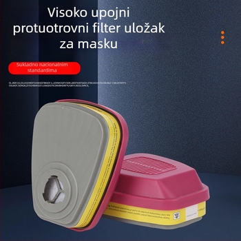 60921/60923/60926 Filtr kutija s aktivnim ugljem za masku za plin – kontrola mirisa