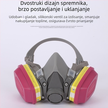 60921/60923/60926 Filtr kutija s aktivnim ugljem za masku za plin – kontrola mirisa