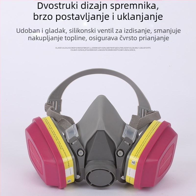 60921/60923/60926 Filtr kutija s aktivnim ugljem za masku za plin – kontrola mirisa