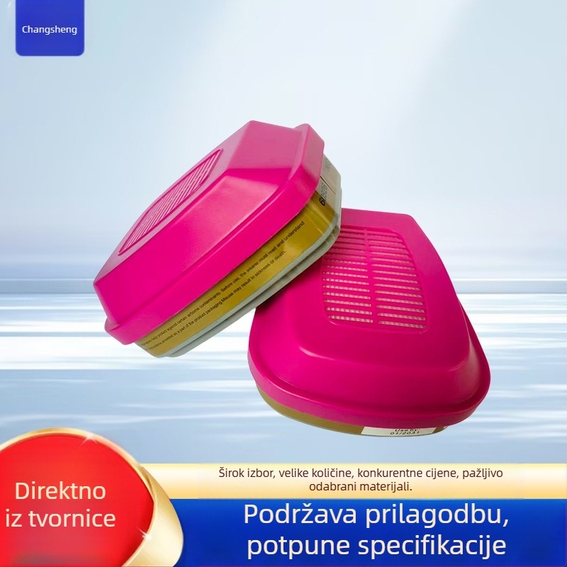 Filter patrone 60923/60921/60926 s aktivnim ugljenom, anti-odor filteri za maske za plin