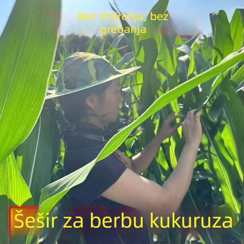 Šešir za rad na kukuruzištu – zaštita od insekata i ogrebotina, odjeća za pčelarstvo