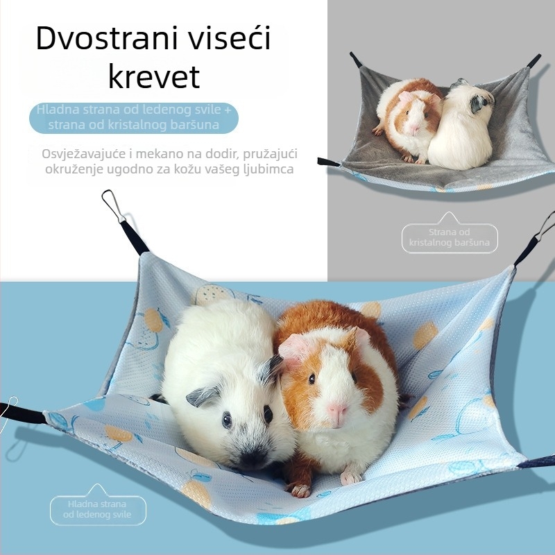 Jednostrani prozračni hamak za male kućne ljubimce od Ice Silk