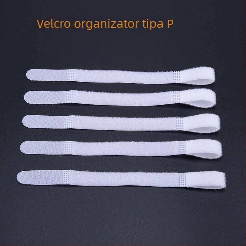 Traka za organiziranje kablova s Velcro zatvaračem, samoljepljiva, za podatkovne kablove, slušalice i napajanje laptopa