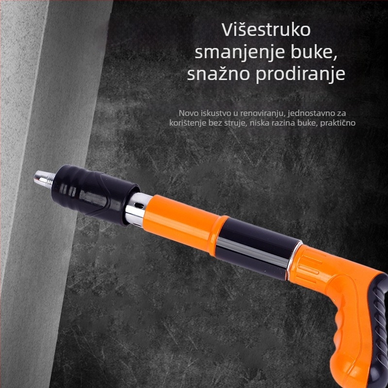 Sve-u-jednom pištolj za zabijanje čavlića za montažu stropa — alat za učvršćivanje za instalacije vodovoda, elektrike i klimatizacije