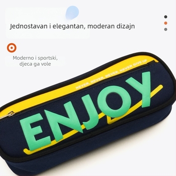 Pernica velikog kapaciteta, kreativnog i jednostavnog dizajna, unisex za učenike