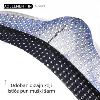 Muški prorezani tangi s niskim strukom, Ice Silk najlon, elastičan, tijesan, udoban
