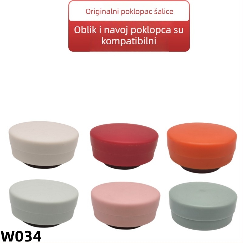 W034 Vanjski poklop protiv curenja za šalicu i termos – zamjenski poklop