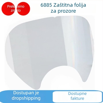 Zaštitni film za vizir plinske maske – zaštita od ogrebotina i udara