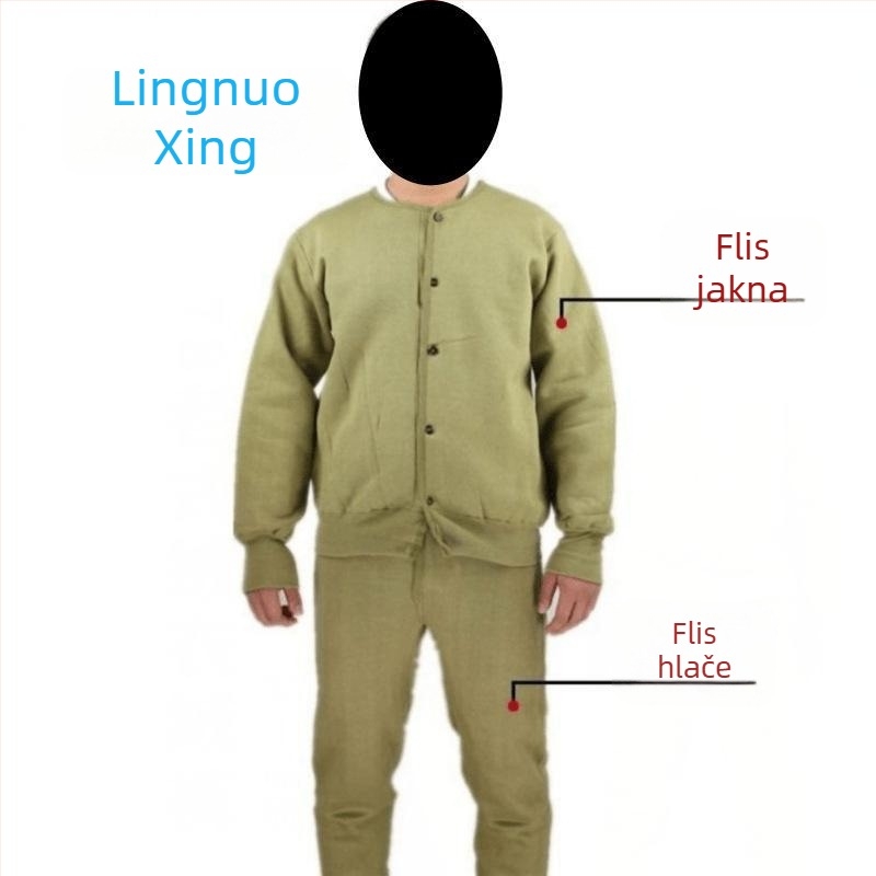 Radni komplet s fleec podstavom za jesen/zimu, topao zaštitno odijelo za rudare