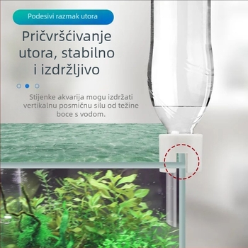 Automatsko dopunjavanje vode za akvarij, mali regulator razine vode, kapljični spremnik, bez napajanja, za slatkovodne i morske akvarije