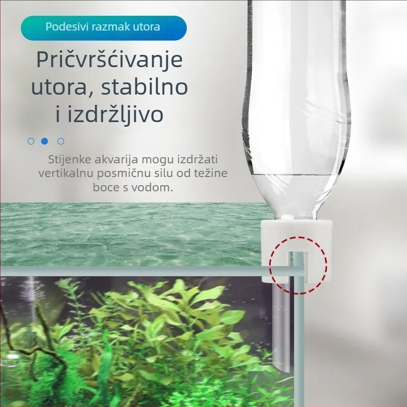 Automatsko dopunjavanje vode za akvarij, mali regulator razine vode, kapljični spremnik, bez napajanja, za slatkovodne i morske akvarije