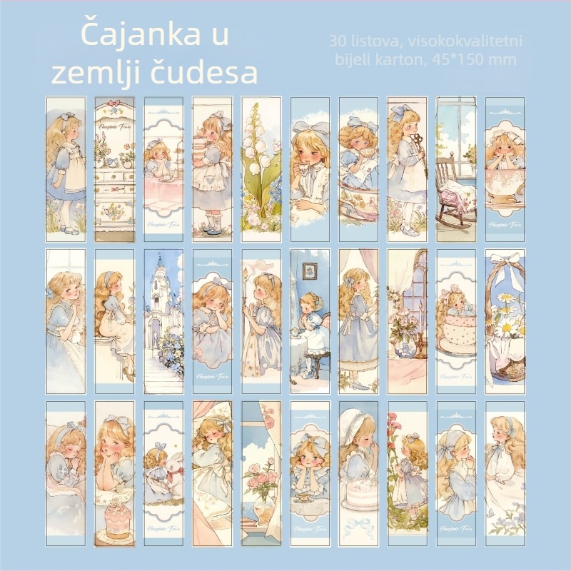 Mr. Paper Založak u kutiji, Serija Grad bajki, Klasičan francuski ilustracijski stil, Kreativni materijal za čitanje