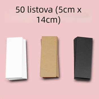 Prazna kartica za označivanje stranice od kraft papira s ručno crtanom grafitom, klasični kineski stil, kreativni svježi dizajn
