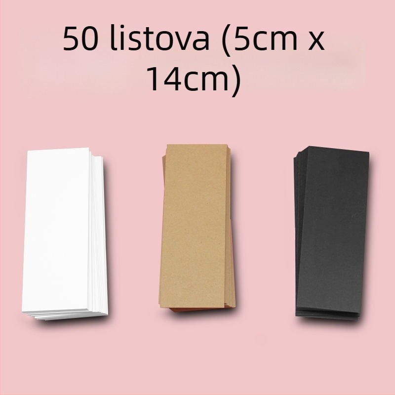 Prazna kartica za označivanje stranice od kraft papira s ručno crtanom grafitom, klasični kineski stil, kreativni svježi dizajn