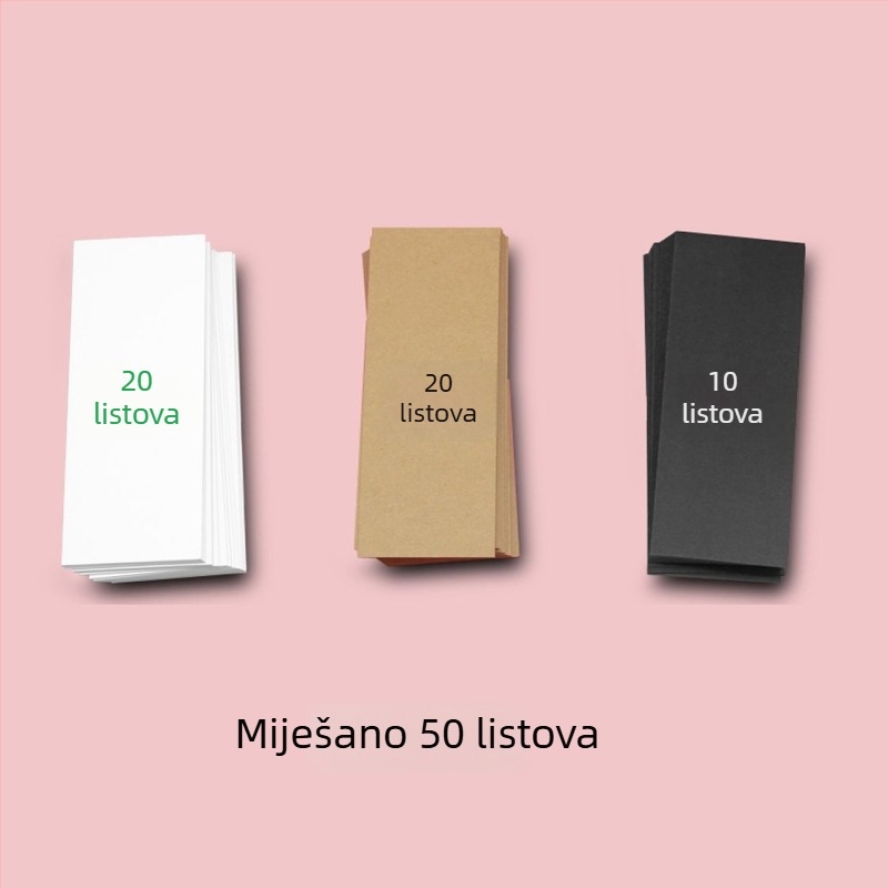 Prazna kartica za označivanje stranice od kraft papira s ručno crtanom grafitom, klasični kineski stil, kreativni svježi dizajn