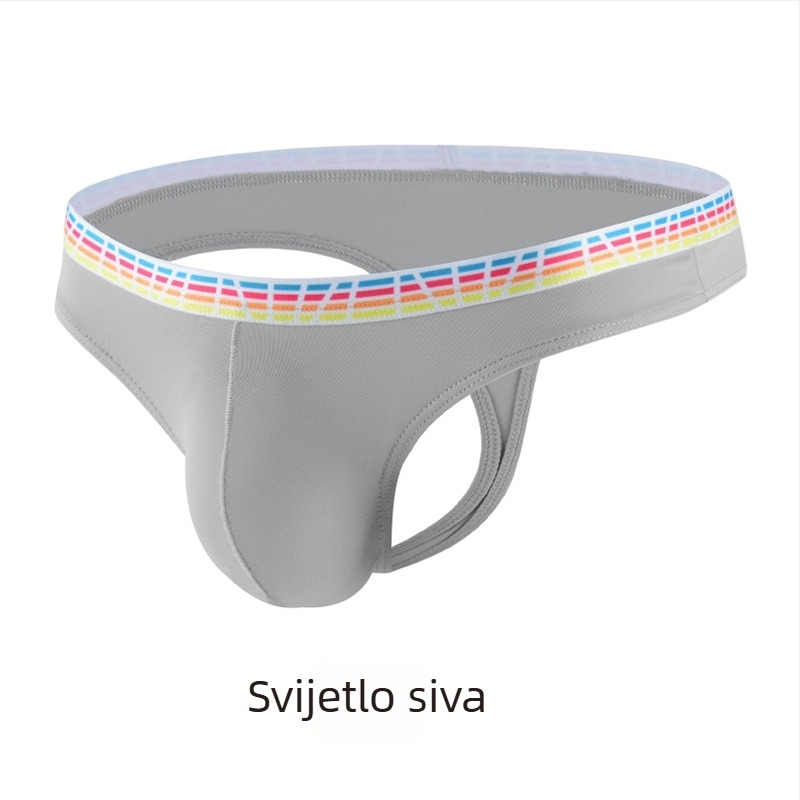 Muške gaćice od ice silk, prozirne, ljeto, plus veličina