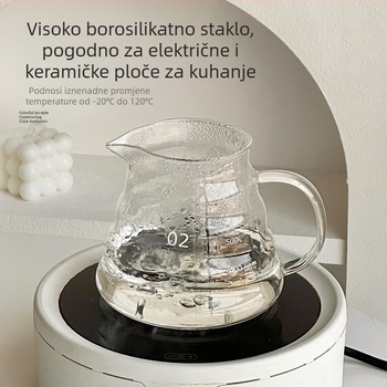 Barx posuda za prelijevanje kave od borosilikatnog stakla – visoka temperatura, hladno maceriranje i filtriranje kave, profesionalna oprema