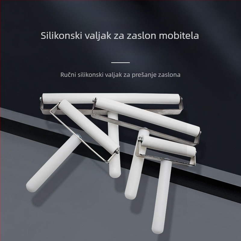 Ručni silikonski valjak za OCA film – polarizirani LCD zaslon za tablete i telefone