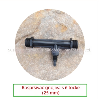 Venturi injektor za gnojivo i raspršivanje, kapljični sustav navodnjavanja za voćke