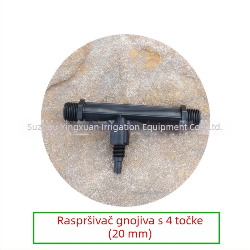 Venturi injektor za gnojivo i raspršivanje, kapljični sustav navodnjavanja za voćke