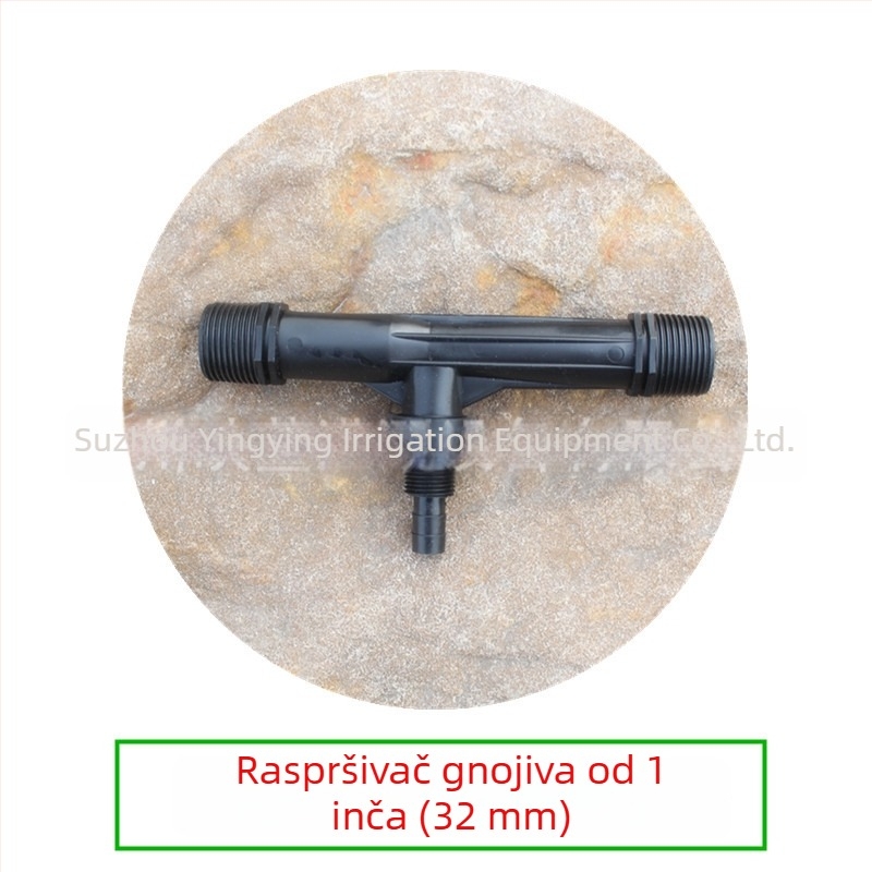 Venturi injektor za gnojivo i raspršivanje, kapljični sustav navodnjavanja za voćke