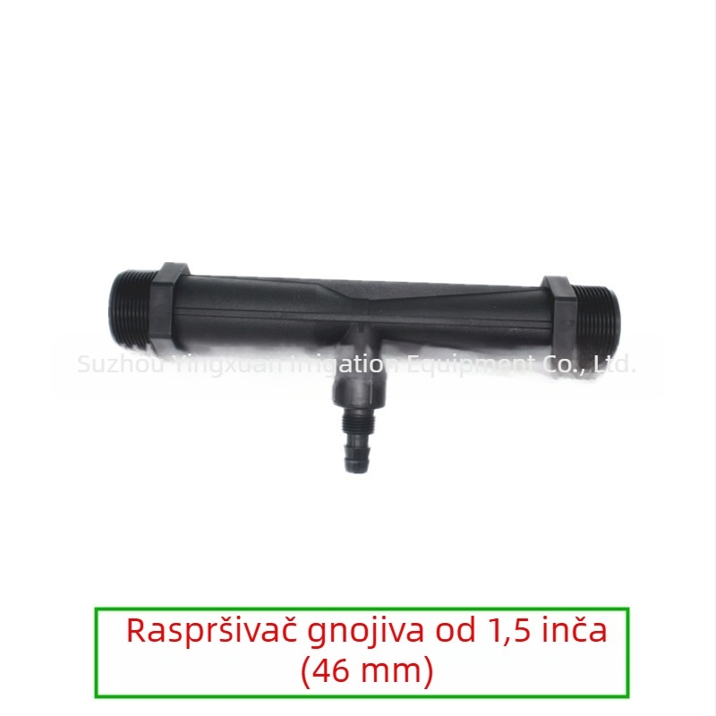 Venturi injektor za gnojivo i raspršivanje, kapljični sustav navodnjavanja za voćke