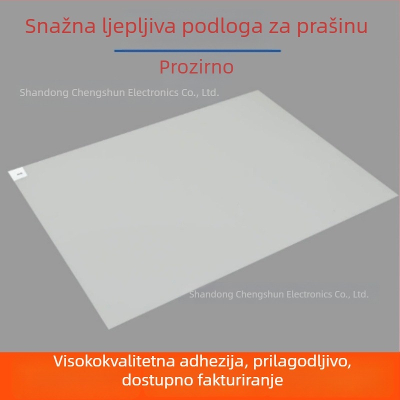 Lepive podloge za uklanjanje prašine u radnim prostorima, visoka adhezija za čiste prostore i laboratorije, tip s odtrganjem, prilagodljivo