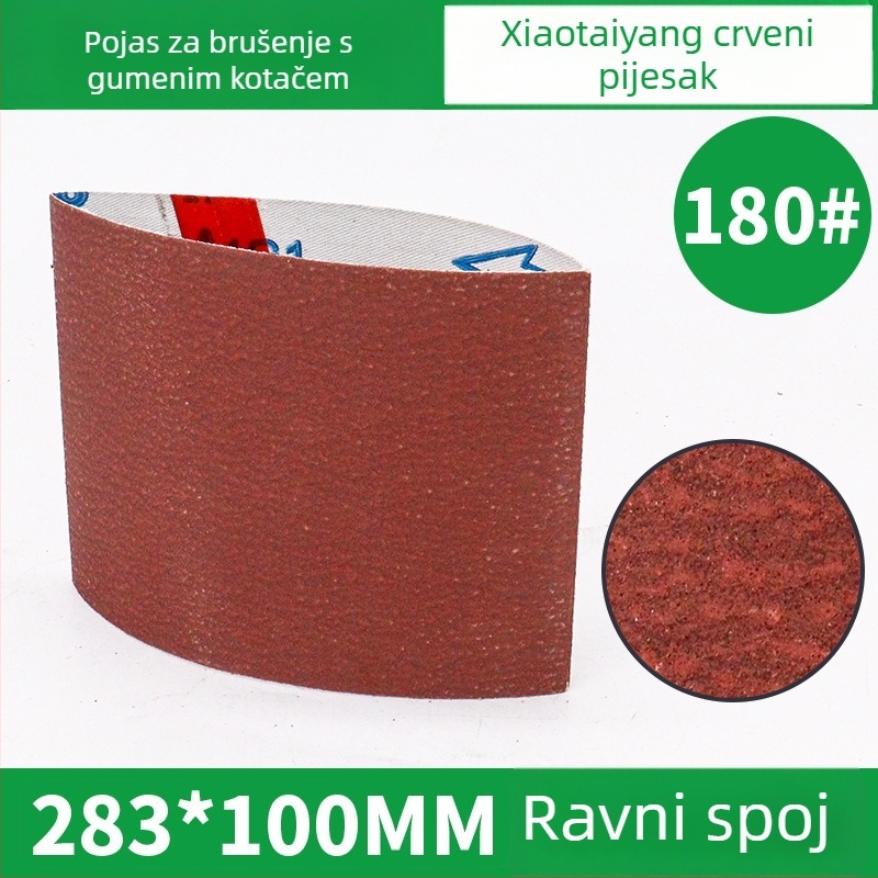 283x100 mm brusna traka s gumom za poliranje VSM, uzorak pahulje, za zavarivanje i brušenje