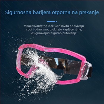 Anroll dječje zaštitne naočale, višebojne, anti-fog, za vanjsku upotrebu, zaštita očiju kod vodene bitke i od peludi.