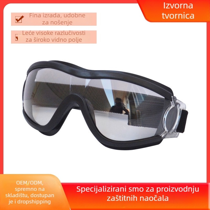 Anroll dječje zaštitne naočale, višebojne, anti-fog, za vanjsku upotrebu, zaštita očiju kod vodene bitke i od peludi.
