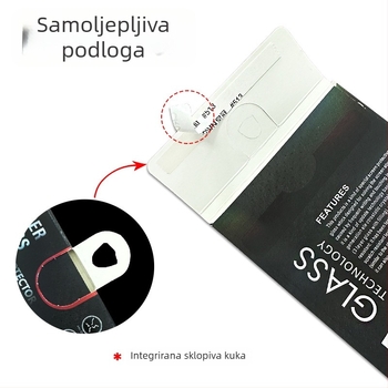 Zaštitno staklo za ekran mobitela u pakiranju kutije s 3D stereo dizajnom, keramički mat završetak