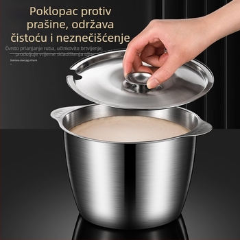 Kuhinjska posuda od nehrđajućeg čelika za skladištenje ulja i masnoće, velika kapaciteta