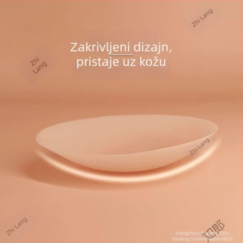 Fiz silikon patch za podizanje dojki i prekrivanje bradavica, lagan i prozračan, s remenom za vjenčanu haljinu