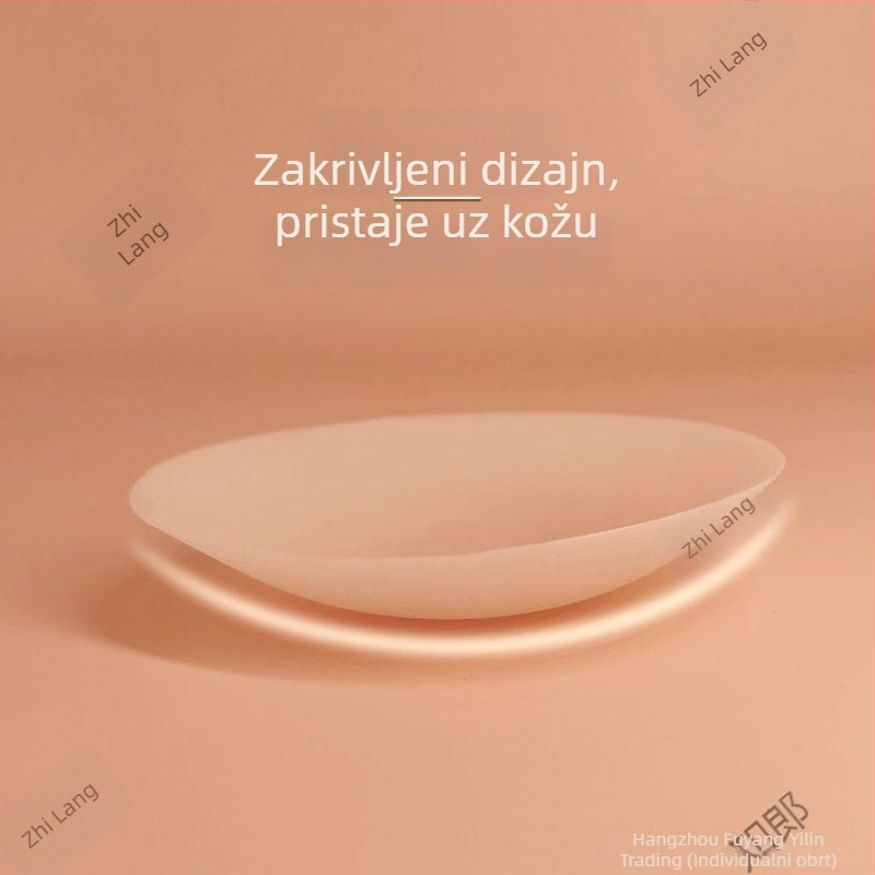 Fiz silikon patch za podizanje dojki i prekrivanje bradavica, lagan i prozračan, s remenom za vjenčanu haljinu