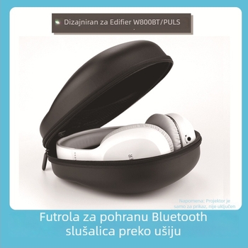 Prenosna EVA futrola za slušalice preko uha, otporna na padanje i vodootporna