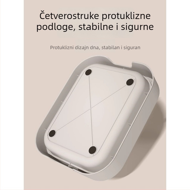Automatsko čišćenje psi toalet za male pasmine – posuda za urin i izmet