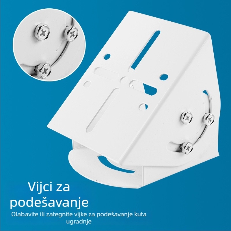 Srednje veličine univerzalni zglobni držač s Duckbill držačem za nadzor, križna šipka, vertikalna šipka, križno rame i pan-tilt glava za kameru