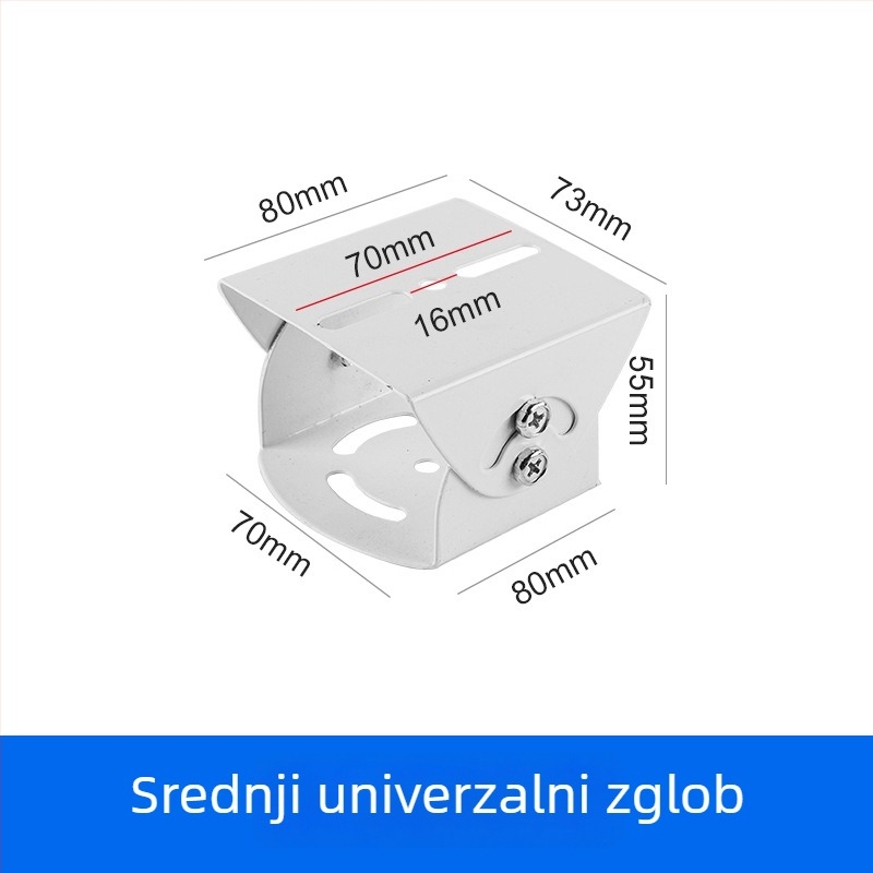 Srednje veličine univerzalni zglobni držač s Duckbill držačem za nadzor, križna šipka, vertikalna šipka, križno rame i pan-tilt glava za kameru