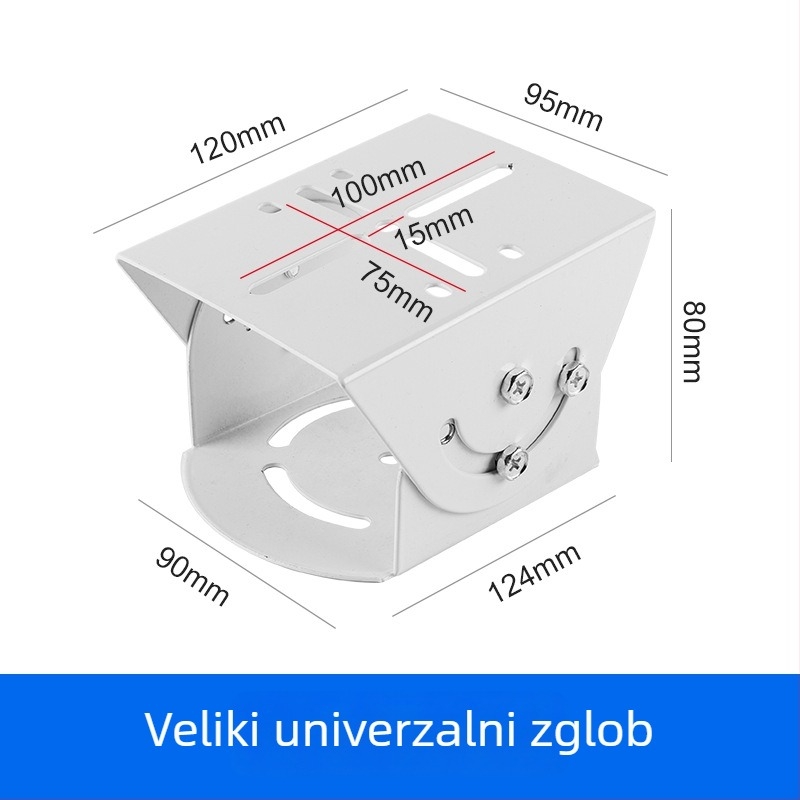 Srednje veličine univerzalni zglobni držač s Duckbill držačem za nadzor, križna šipka, vertikalna šipka, križno rame i pan-tilt glava za kameru