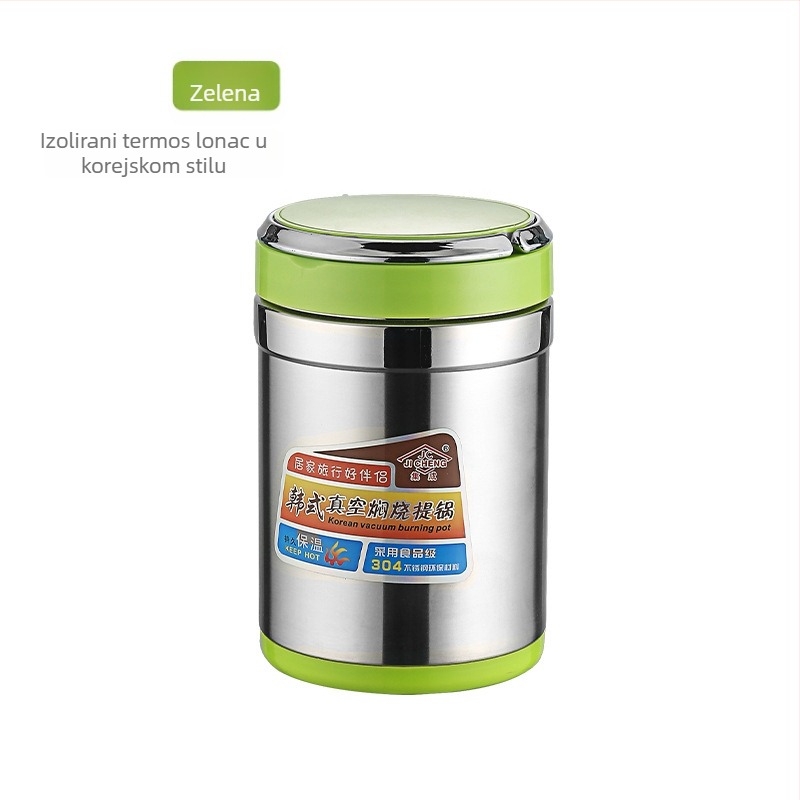 304 nehrđajući čelik – vakuumski izolirani lonac za obrok, 1.0L/1.4L, za dom, ured i školu