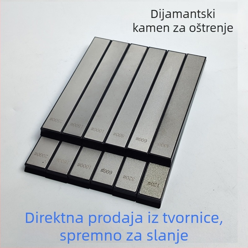 Diamantski kamen za oštrenje s fiksnim kutom za kućne nože