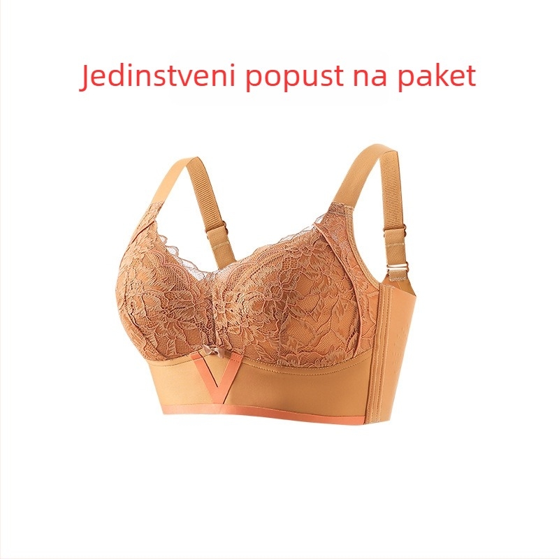 Prilagodljivi bežični grudnjak za velike grudi, vizualno smanjuje izgled, skuplja bočne dojke, sprječava širenje i opuštanje