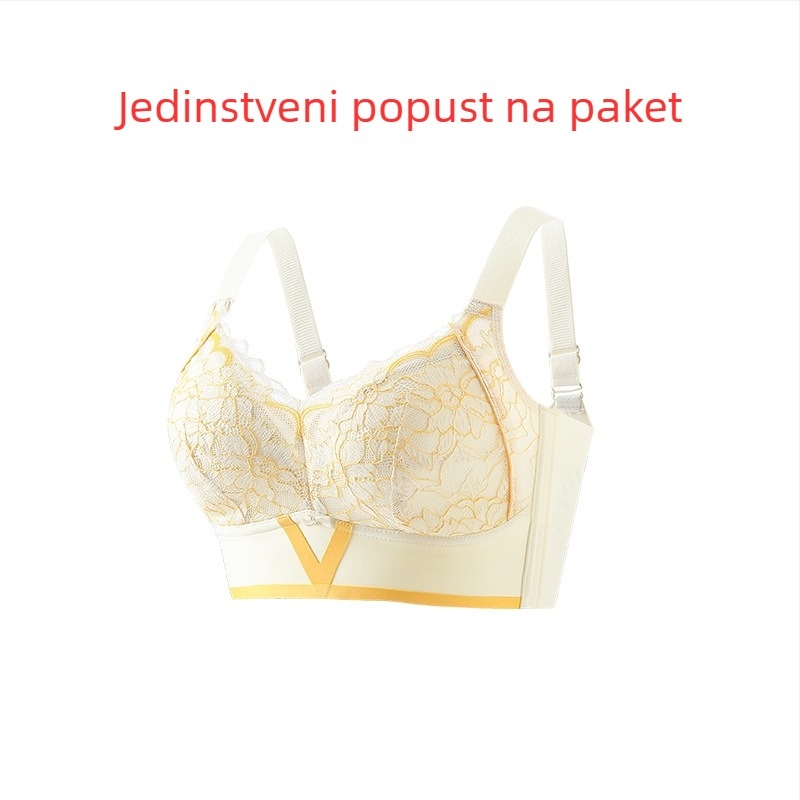 Prilagodljivi bežični grudnjak za velike grudi, vizualno smanjuje izgled, skuplja bočne dojke, sprječava širenje i opuštanje