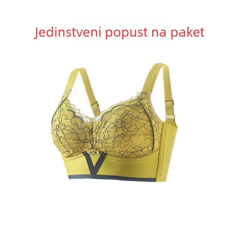 Prilagodljivi bežični grudnjak za velike grudi, vizualno smanjuje izgled, skuplja bočne dojke, sprječava širenje i opuštanje