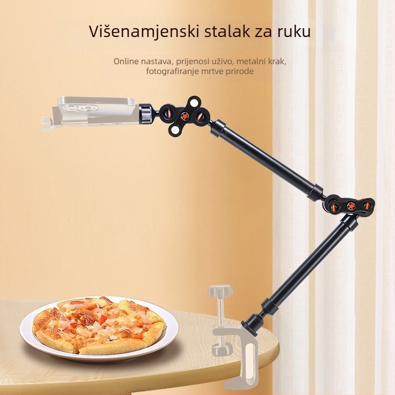 Univerzalni metalni magični držač za monitor s dvostrukim proširenjem, 530 mm