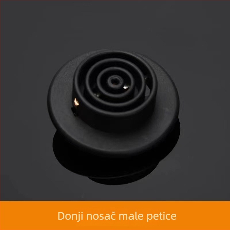 Električno grijanje s automatskim dovodom vode za čajnik — dodaci za čajni set, gornja i donja potpora, mali petokraki spojnik i prekidač za kontrolu temperature