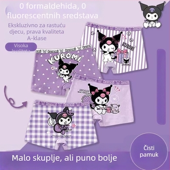 Kulomi dječje pamučne bokserice za djevojčice, antibakterijske, udobne, bez iritacije