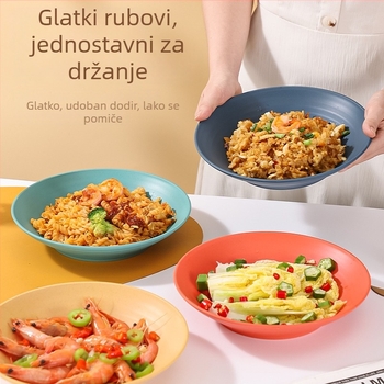 Duboka ploča za voće i grickalice, kućna upotreba, moderan minimalistički stil, jednostavno za čišćenje