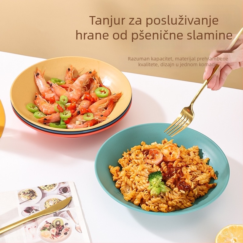 Duboka ploča za voće i grickalice, kućna upotreba, moderan minimalistički stil, jednostavno za čišćenje